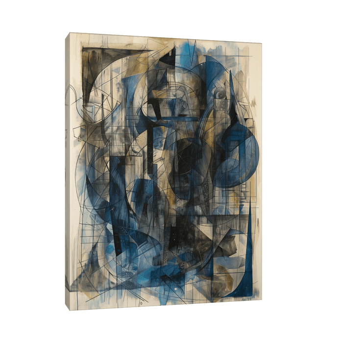 City chaos - ArtDeco Canvas