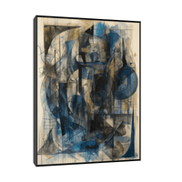 City chaos - ArtDeco Canvas