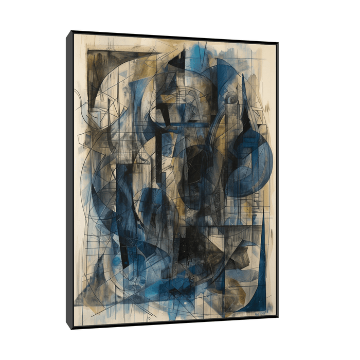 City chaos - ArtDeco Canvas