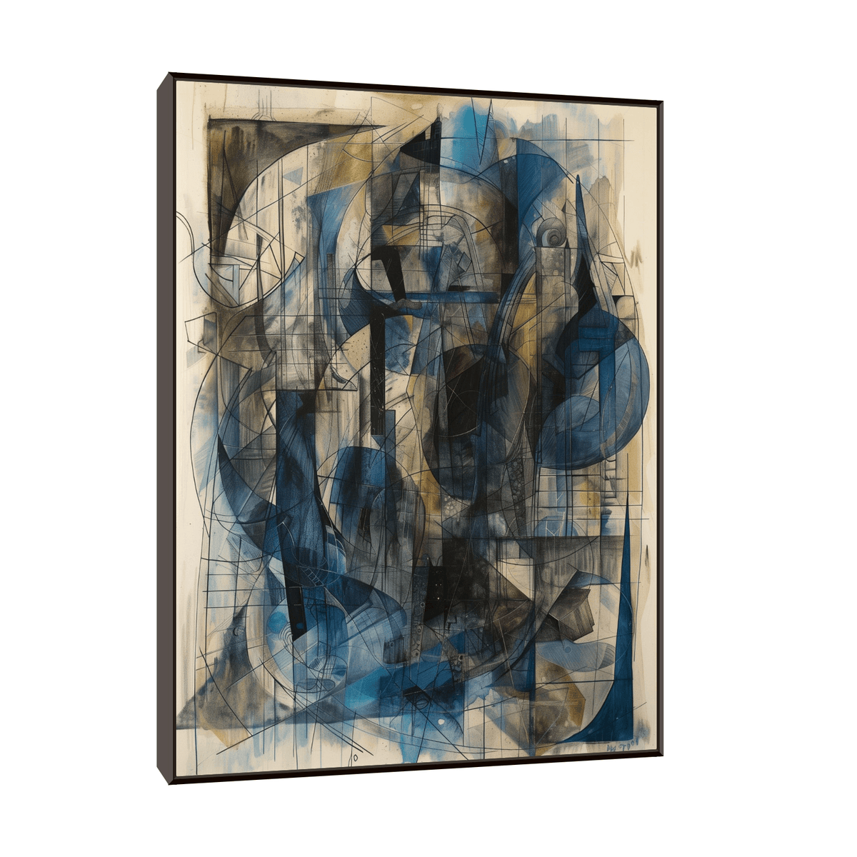 City chaos - ArtDeco Canvas