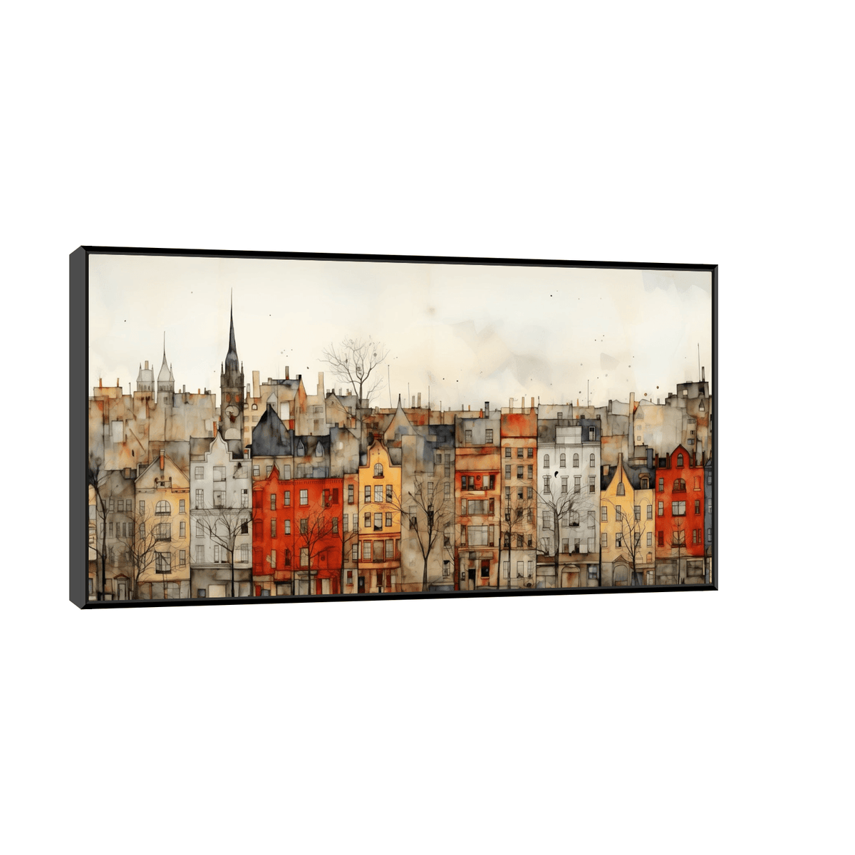 City panorama l - ArtDeco Canvas