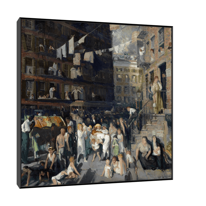 Cliff Dwellers, George Wesley Bellows - ArtDeco Canvas