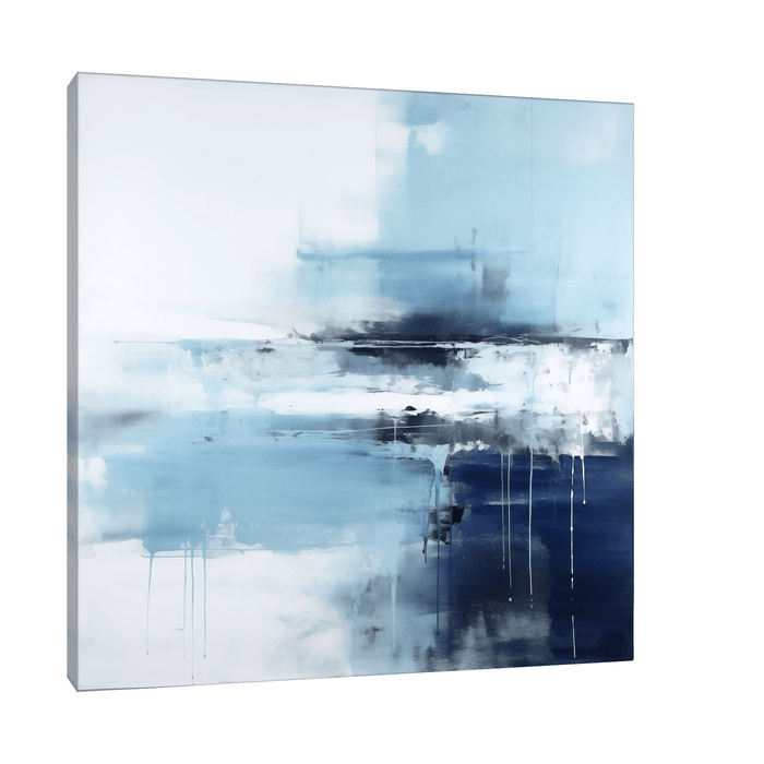 Cloudy day over the sea - ArtDeco Canvas