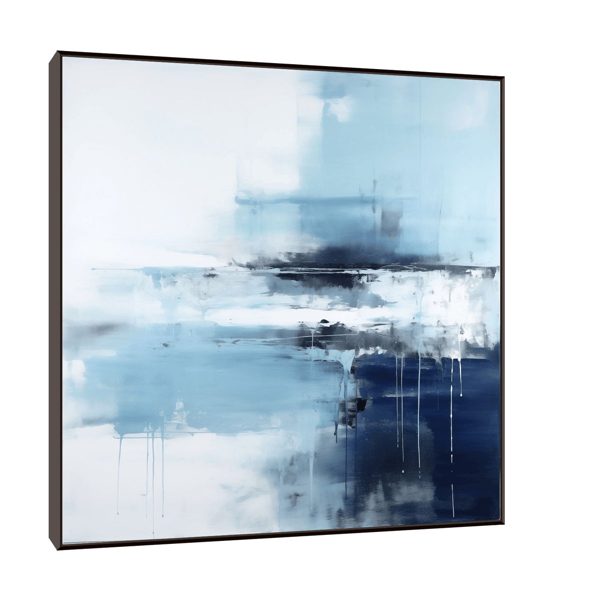 Cloudy day over the sea - ArtDeco Canvas