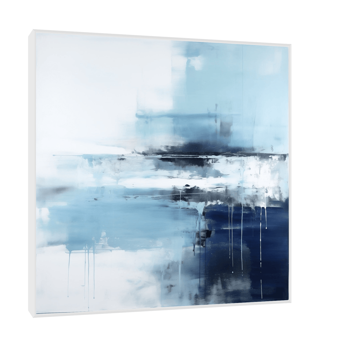 Cloudy day over the sea - ArtDeco Canvas