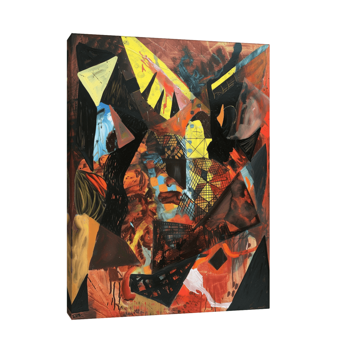 Collage - ArtDeco Canvas