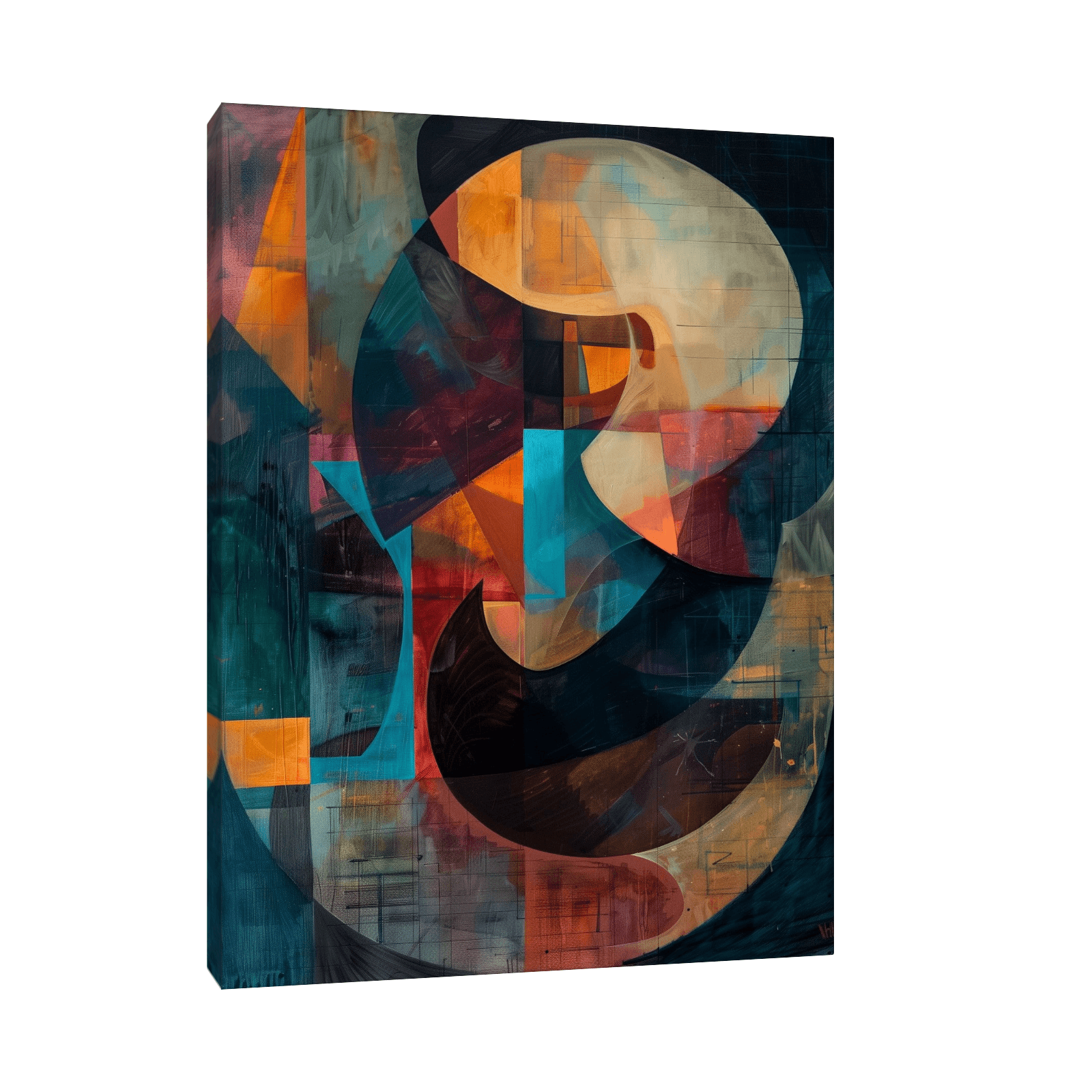Collage ll - ArtDeco Canvas