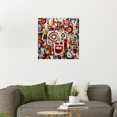 Color Chaos – Bold Abstract Wall Art