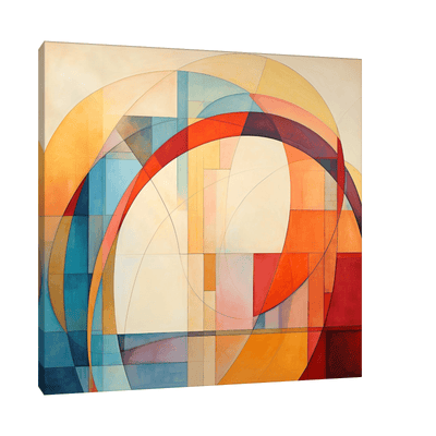 Colorful arches ll - ArtDeco Canvas