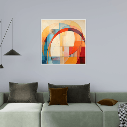 Colorful arches ll - ArtDeco Canvas