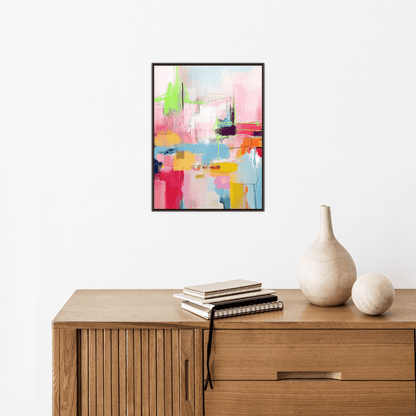 Colorful harmony - ArtDeco Canvas