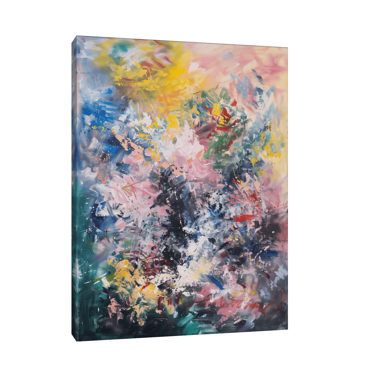 Colorful meadow - ArtDeco Canvas