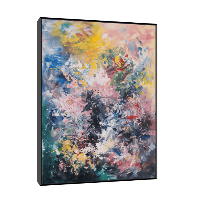 Colorful meadow - ArtDeco Canvas