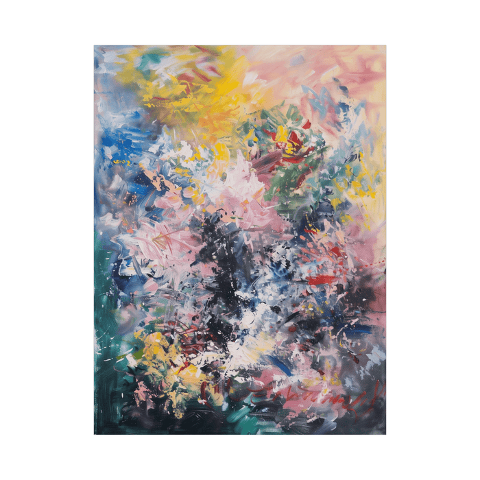 Colorful meadow - ArtDeco Canvas
