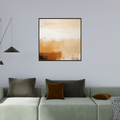 Colorful mist at the sundown - ArtDeco Canvas
