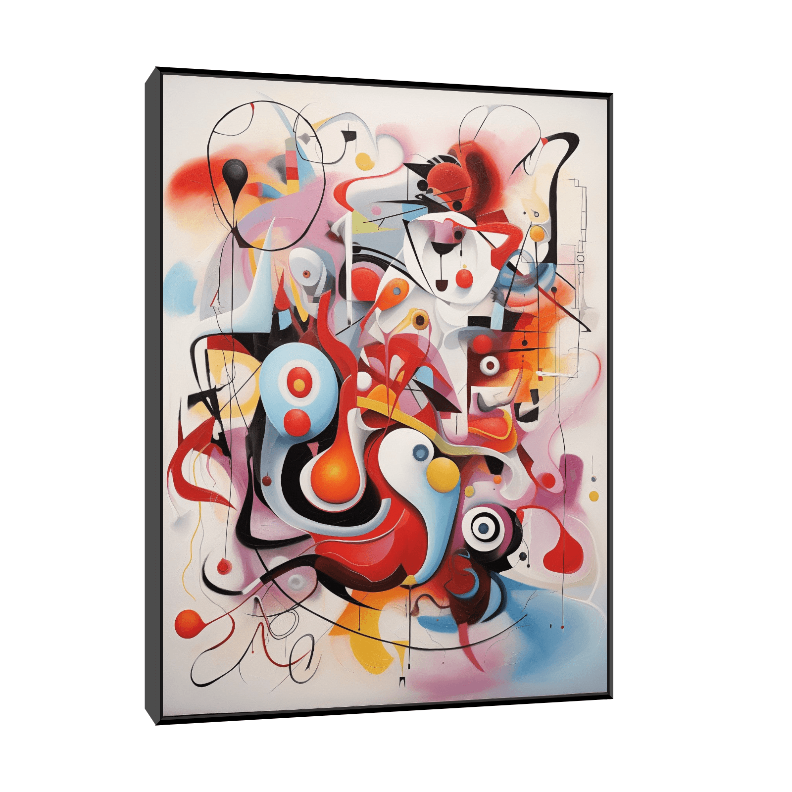 Colorful pins - ArtDeco Canvas