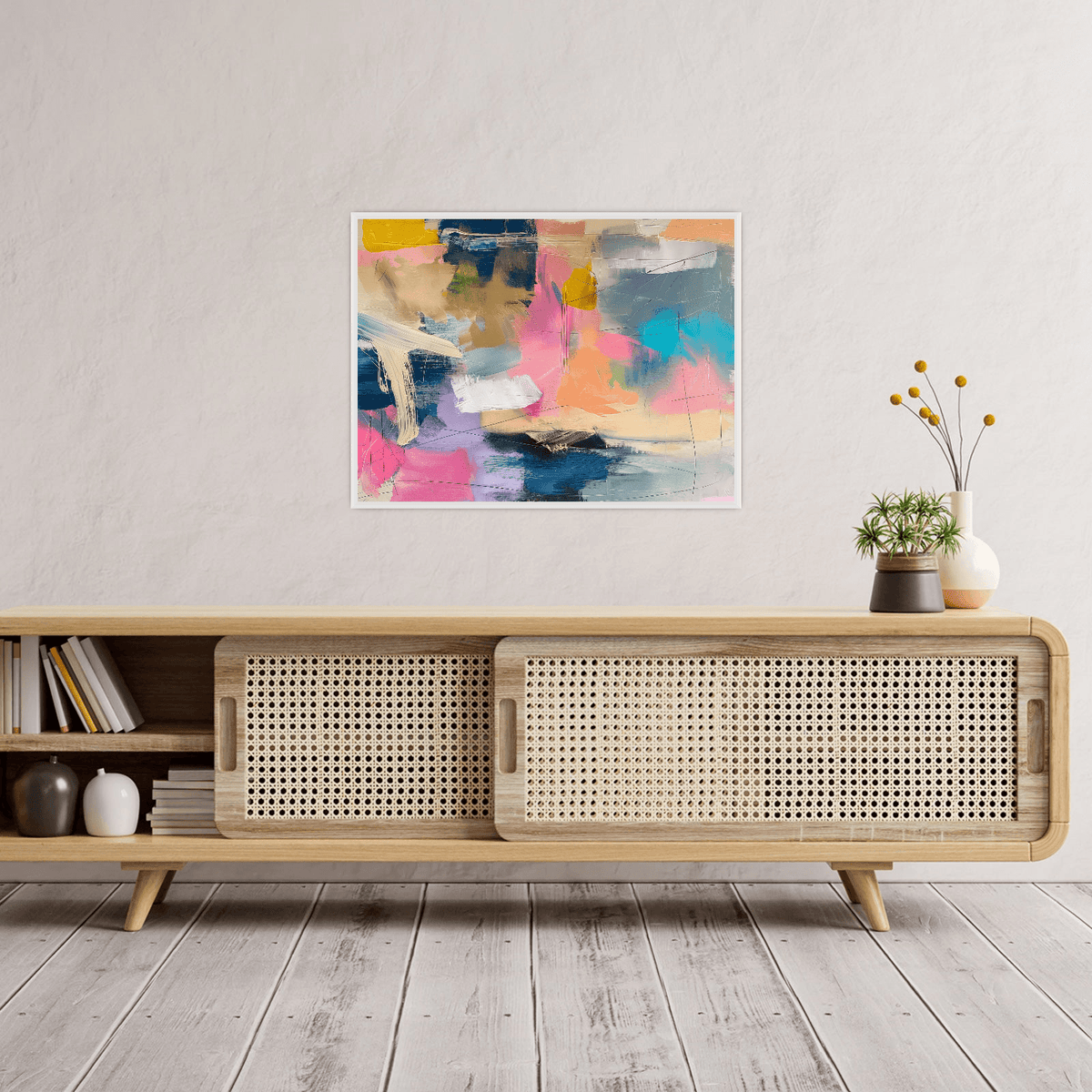 Colorful thoughts - ArtDeco Canvas