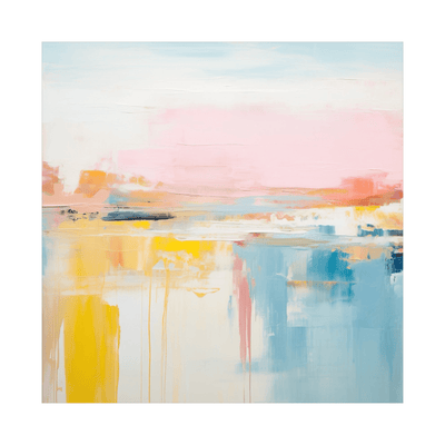 Colorful wall - ArtDeco Canvas