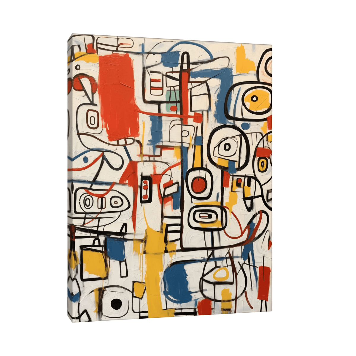 Colourful harmony II - ArtDeco Canvas