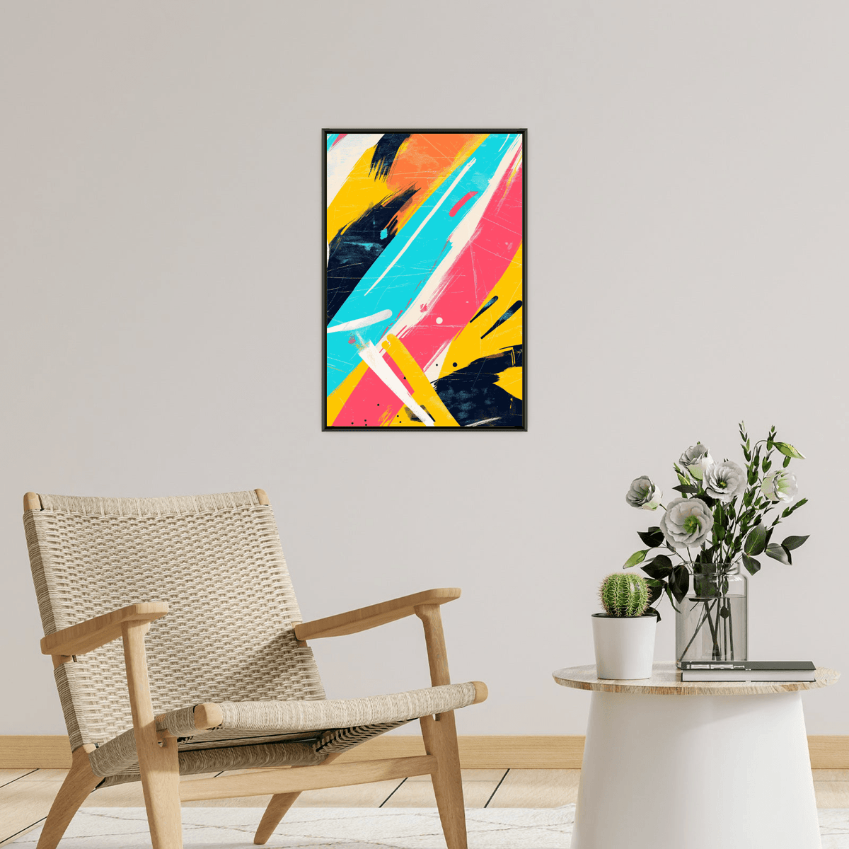 Comets highway - ArtDeco Canvas