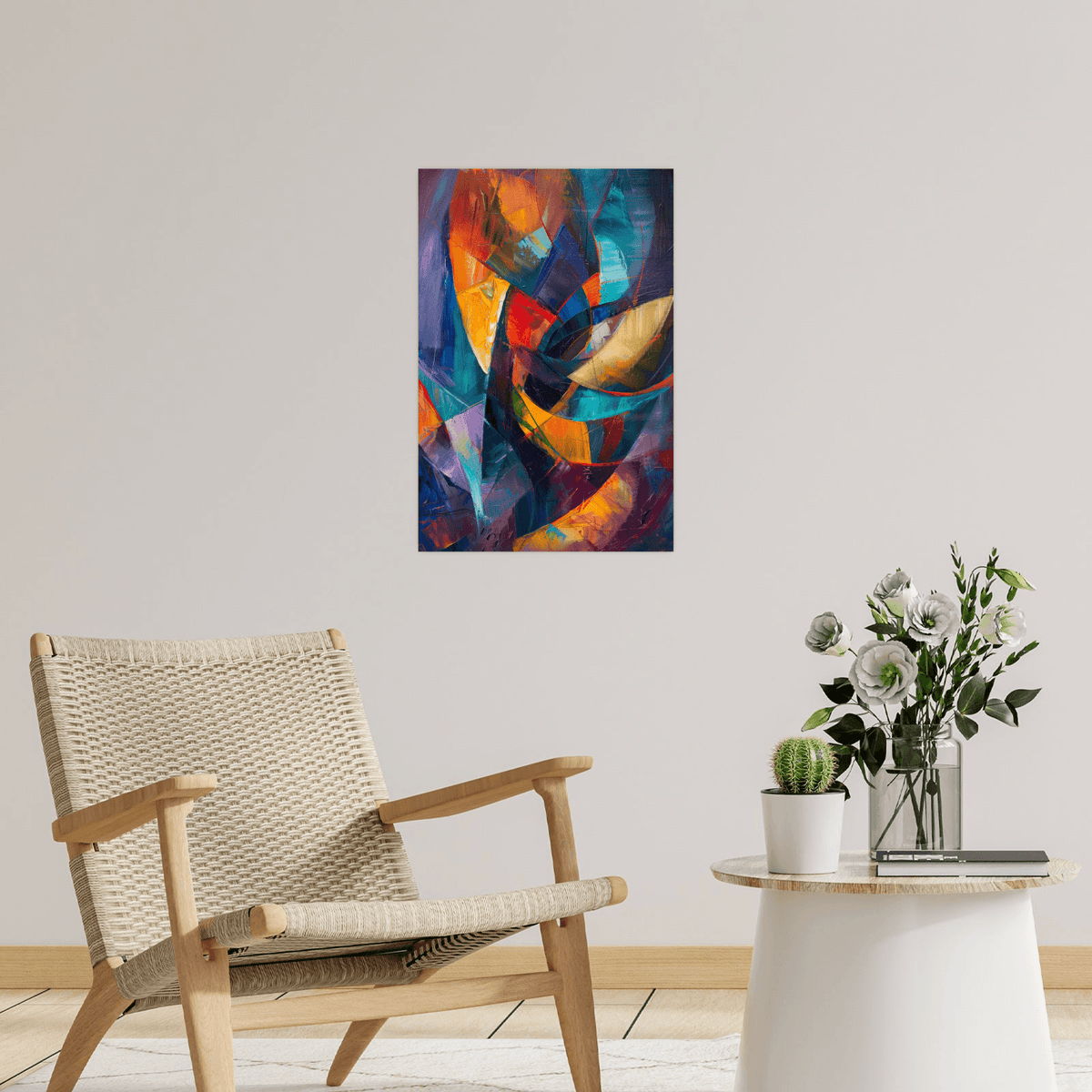 Confusion lll - ArtDeco Canvas