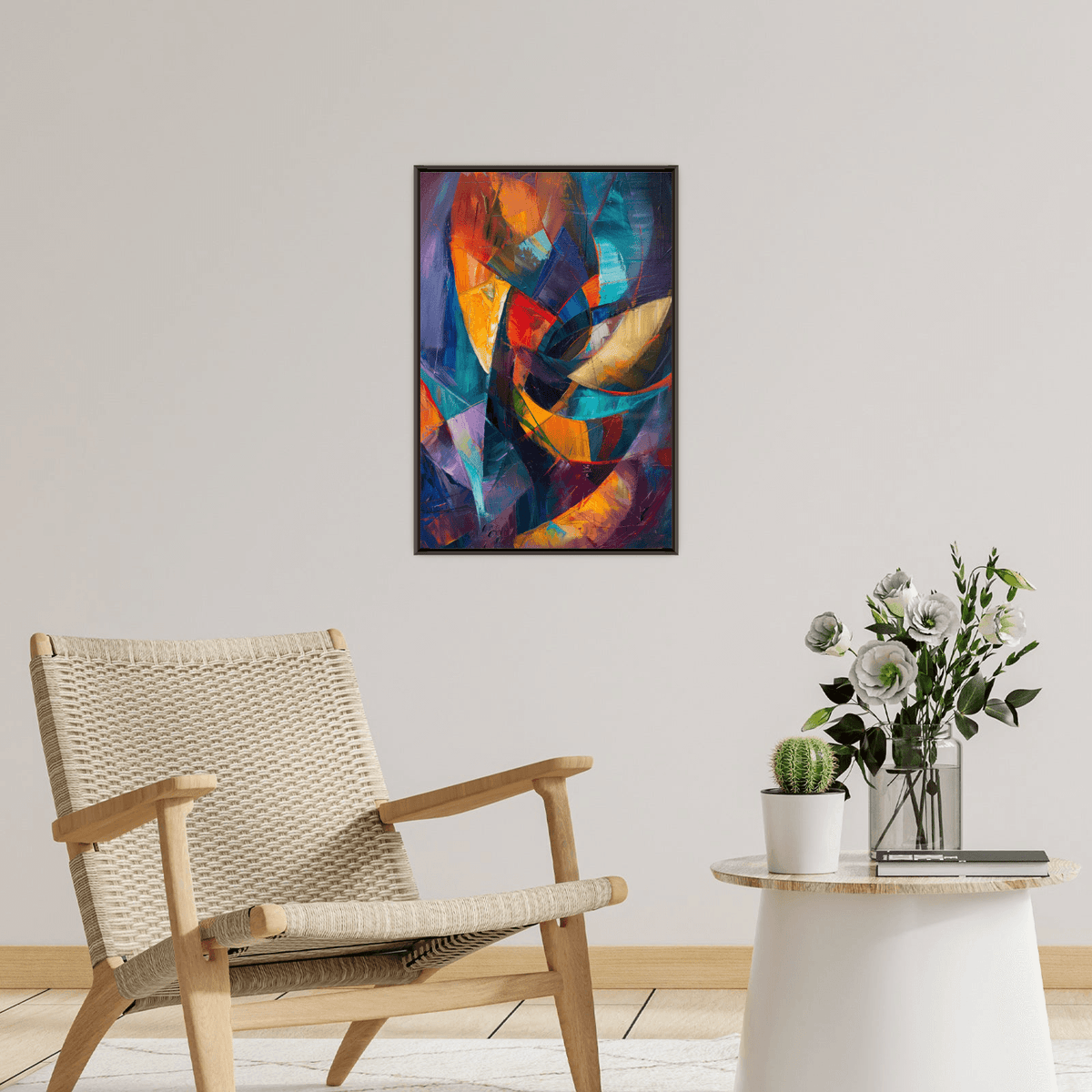 Confusion lll - ArtDeco Canvas