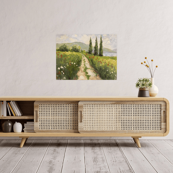 Country road - ArtDeco Canvas