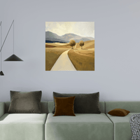 Country road - ArtDeco Canvas