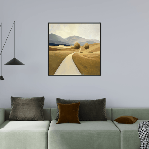 Country road - ArtDeco Canvas