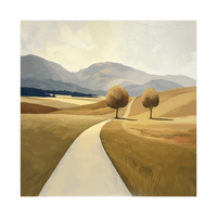 Country road - ArtDeco Canvas