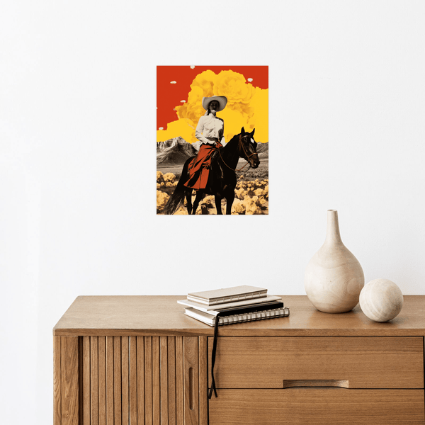 Cowgirl - ArtDeco Canvas