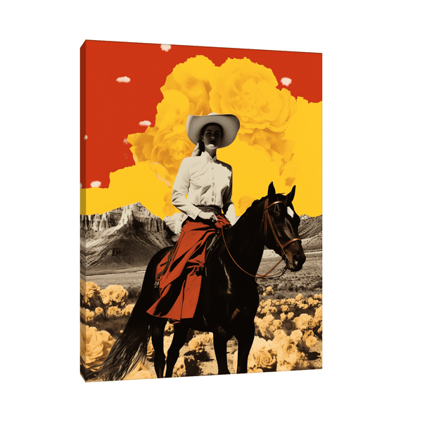 Cowgirl - ArtDeco Canvas