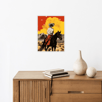 Cowgirl - ArtDeco Canvas