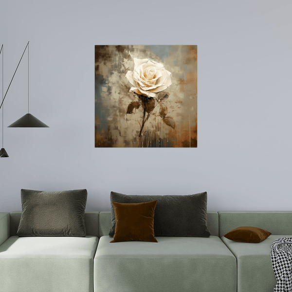 Creamy rose - ArtDeco Canvas