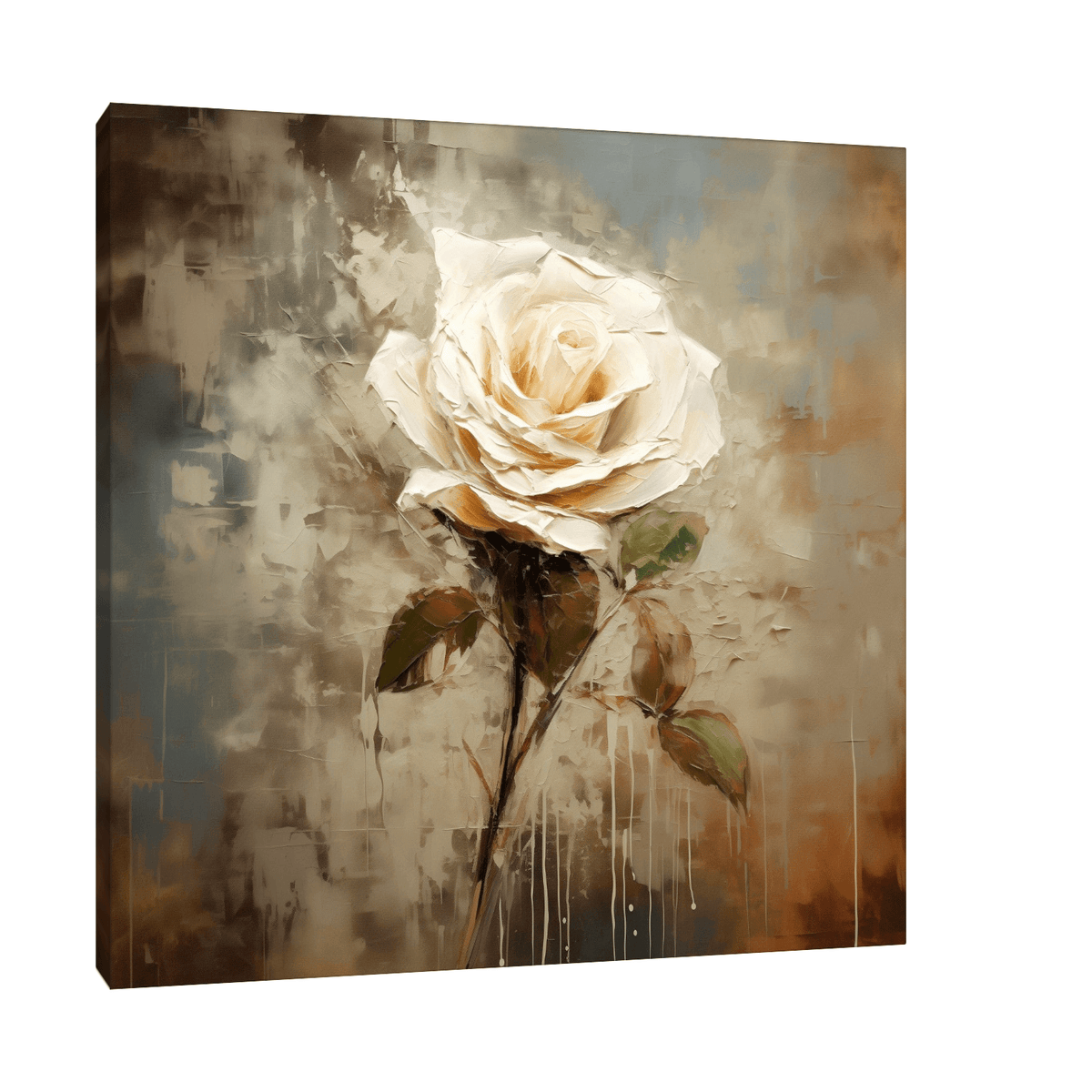 Creamy rose - ArtDeco Canvas