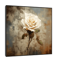 Creamy rose - ArtDeco Canvas