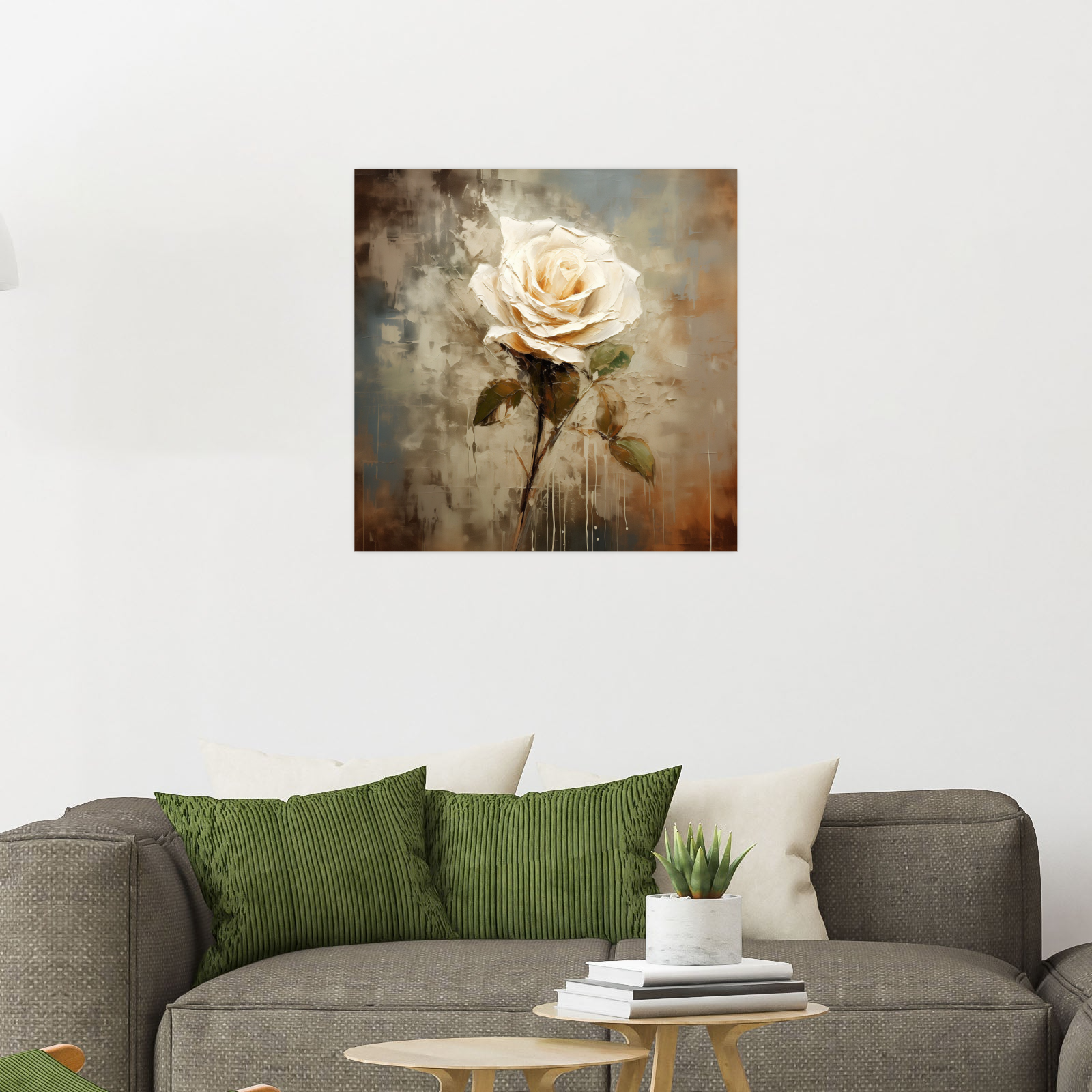 Creamy rose
