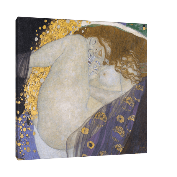 Danae, Gustav Klimt - ArtDeco Canvas