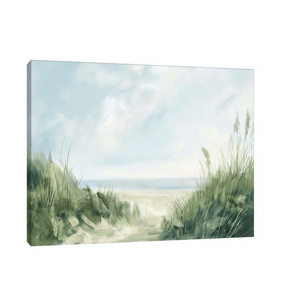 Day at the beach - ArtDeco Canvas