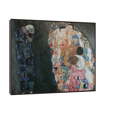 Death and Life, Gustav Klimt - ArtDeco Canvas
