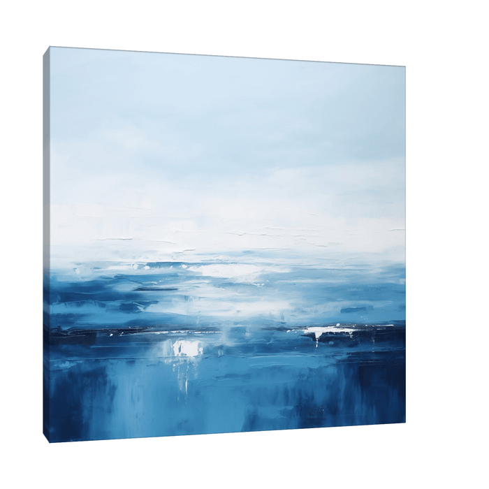 Deep blue ocean - ArtDeco Canvas