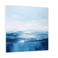 Deep blue ocean - ArtDeco Canvas