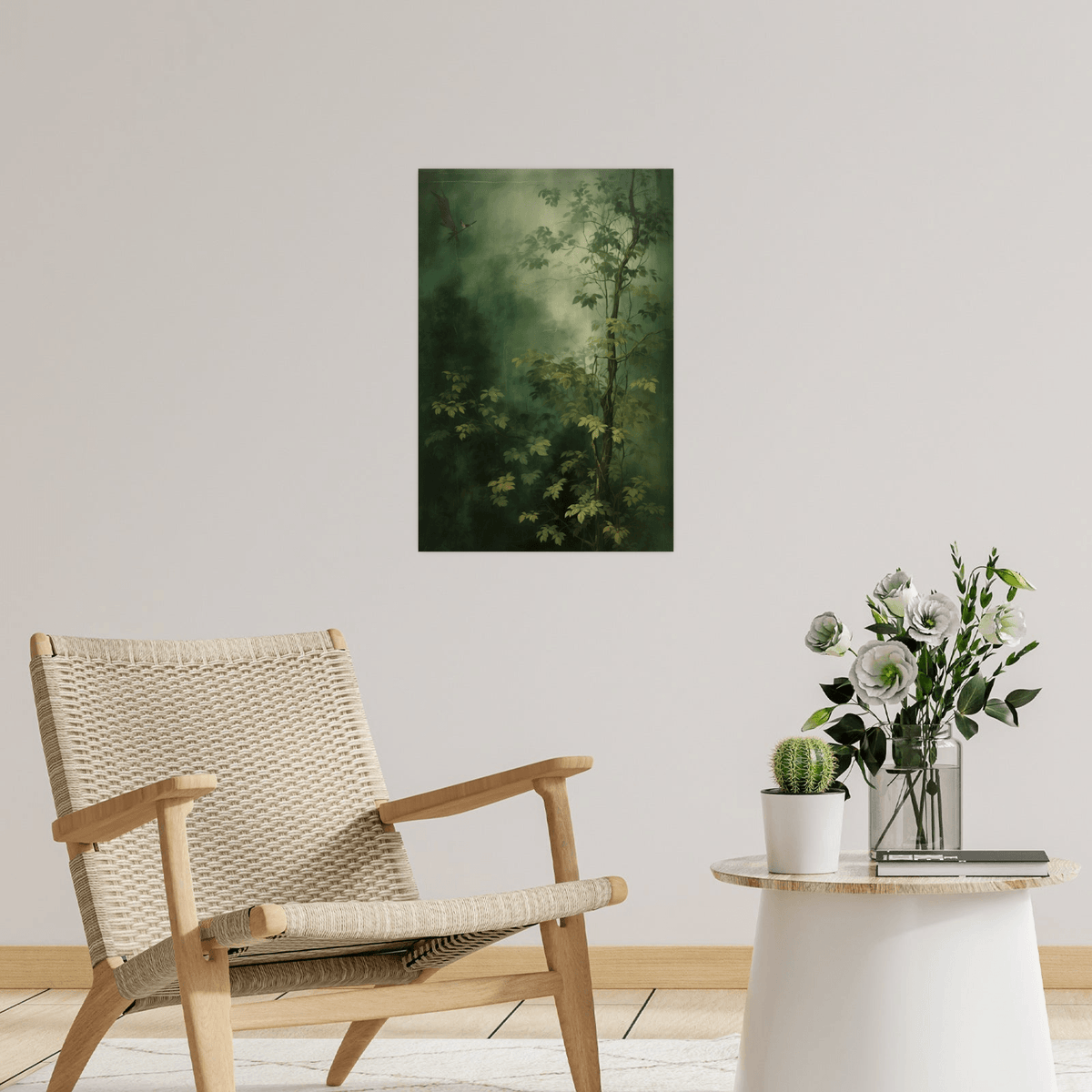 Deep forest - ArtDeco Canvas