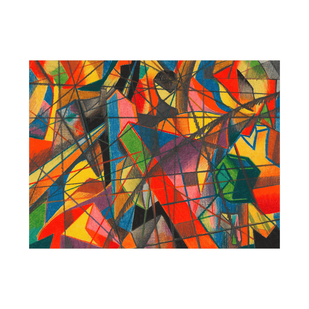 Deformation I, Karl Wiener - ArtDeco Canvas