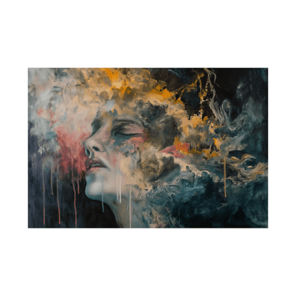 Delicate Grace - ArtDeco Canvas