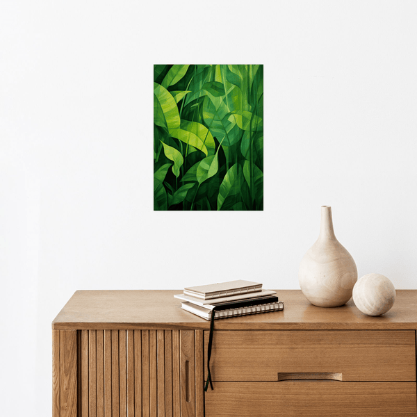 Dense jungle - ArtDeco Canvas