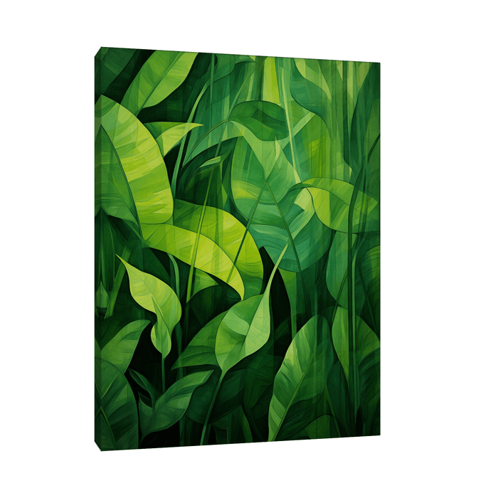 Dense jungle - ArtDeco Canvas