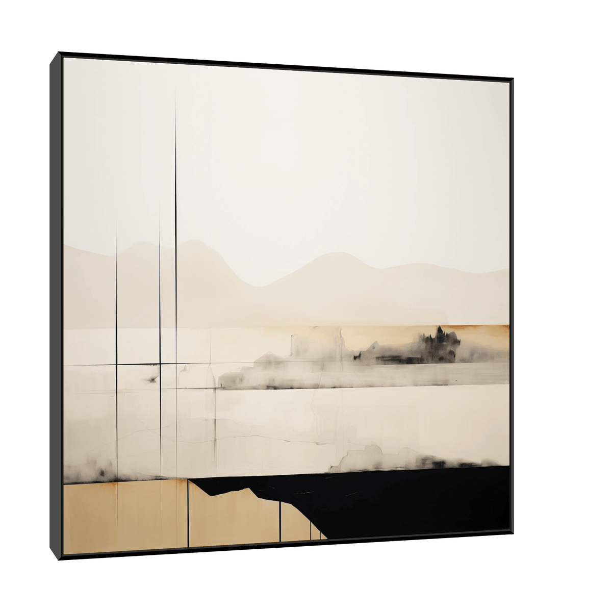 Desert valley - ArtDeco Canvas