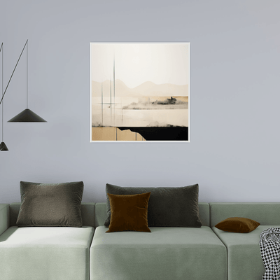 Desert valley - ArtDeco Canvas