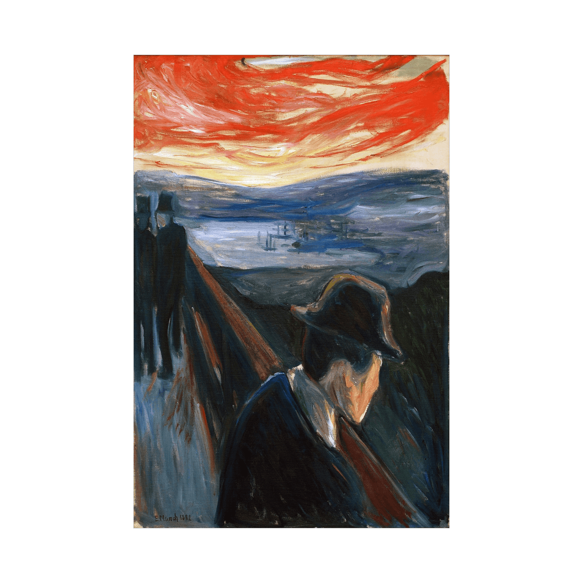 Despair, Edvard Munch - ArtDeco Canvas